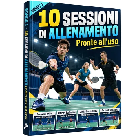 10 sessioni di allenamento di badminton pronte all'uso