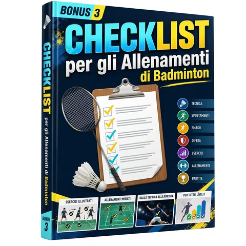 Checklist per gli allenamenti di badminton