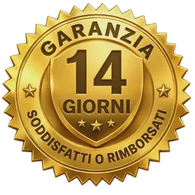 Garanzia soddisfatti o rimborsati 14 giorni